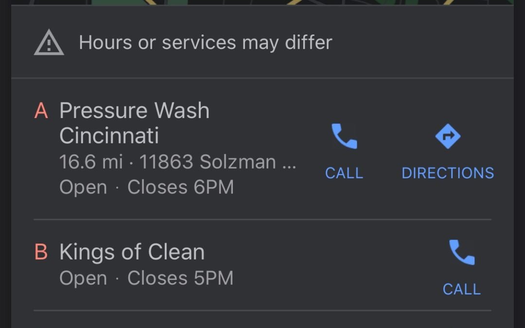 Why Your Pressure Washing Business Needs The Google Maps 3 Pack