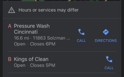 Why Your Pressure Washing Business Needs The Google Maps 3-Pack
