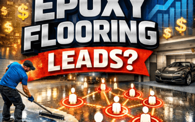 How to get massive epoxy flooring leads?