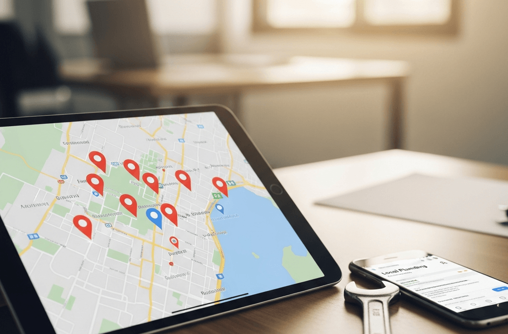 How can plumbers improve their local SEO